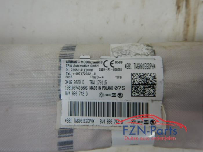 Audi A3 8V E-TRON dakairbag Rechts R