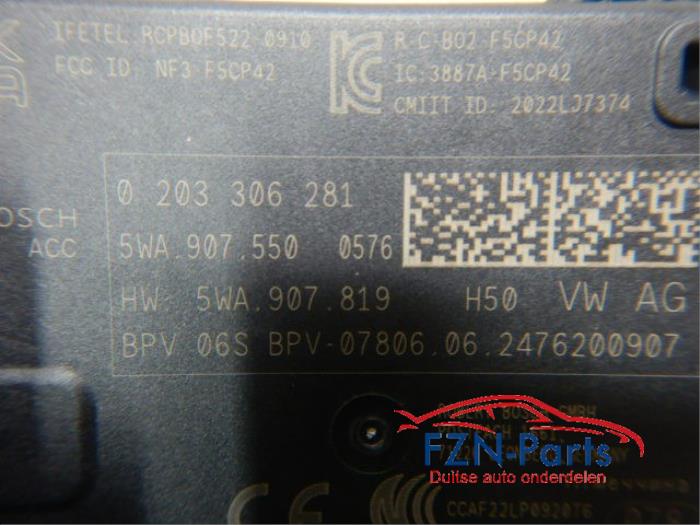 Radar sensor Volkswagen Golf (22745550)