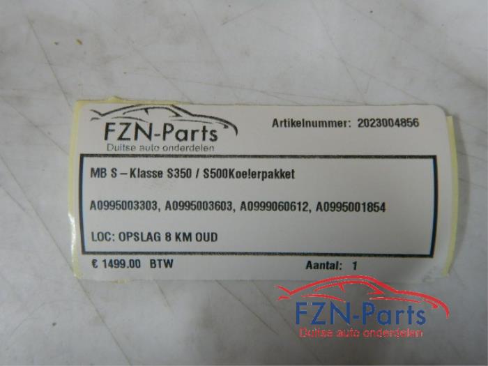 Koelerset Mercedes S-Klasse (22726833)