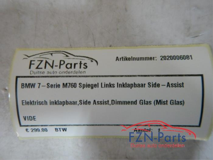 Buitenspiegel links BMW 7-Serie (22725362)