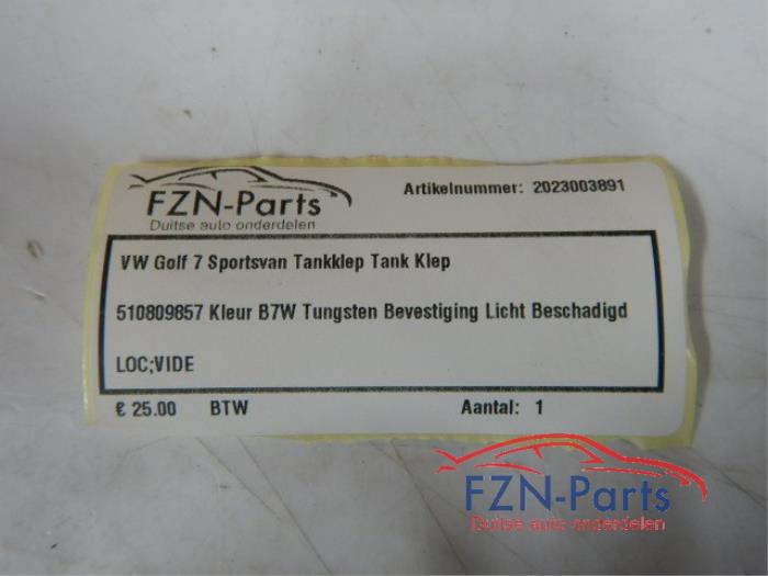 Tank Klep Volkswagen Golf Sportsvan (22728202)