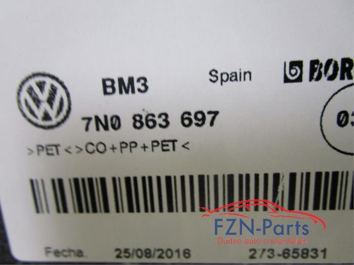 Vloerplaat bagageruimte Volkswagen Sharan (22743217)