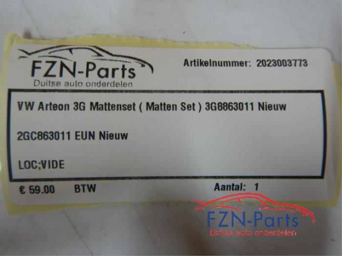 VW Arteon 3G Mattenset ( Matten Set )