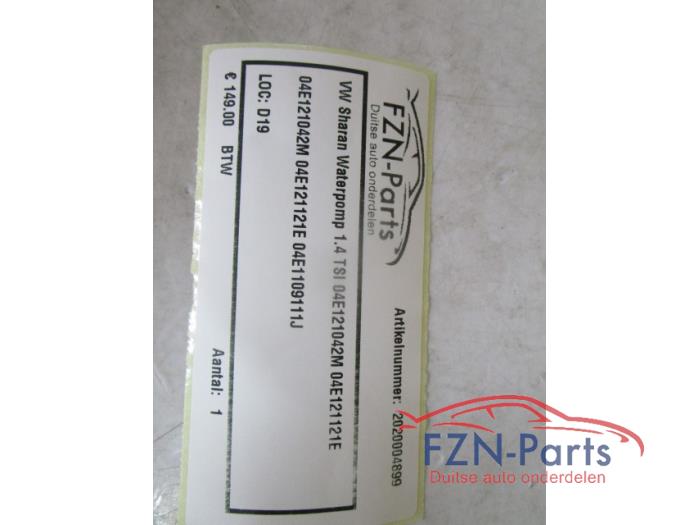Waterpomp Volkswagen Sharan (22729305)