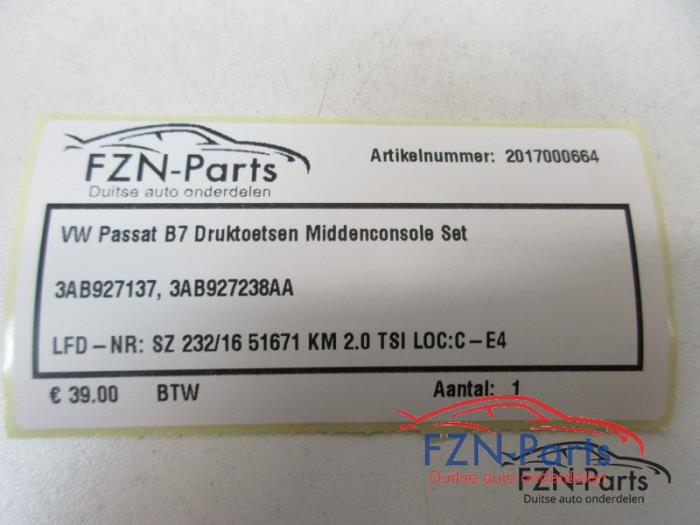 Middenconsoles Volkswagen Passat (22741794)
