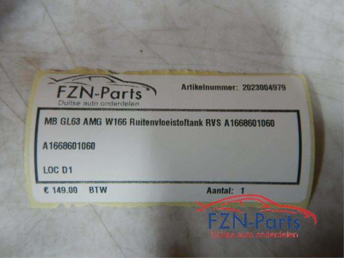Ruitensproeiertank voor Mercedes GLE (22738484)