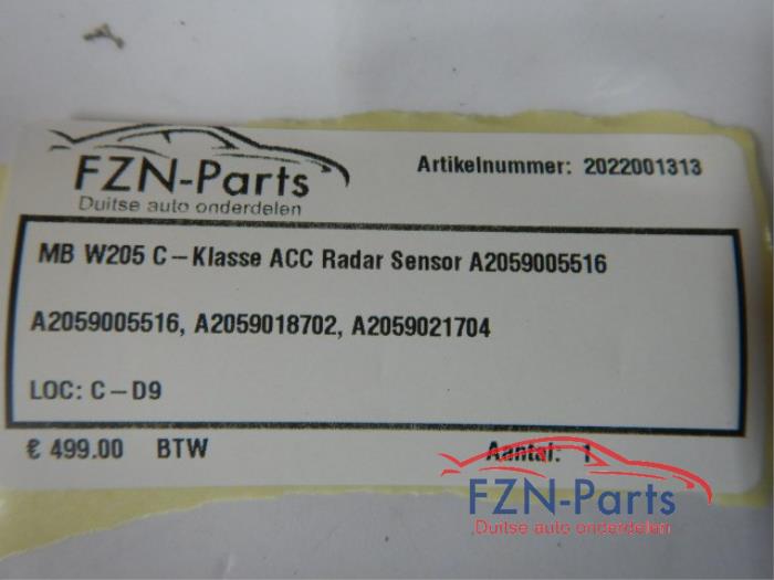 Radar sensor Mercedes C-Klasse (22738620)