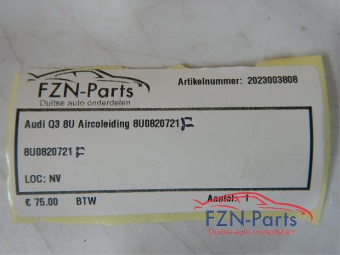 Audi Q3 8U Aircoleiding