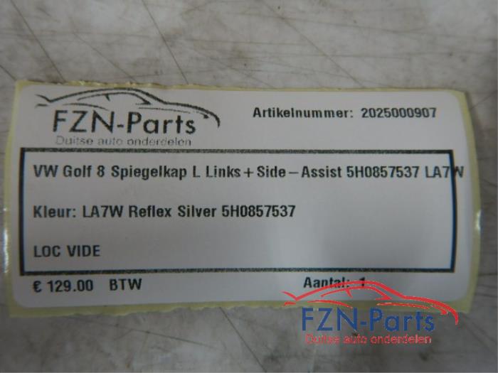 VW Golf 8 Spiegelkap L Links Side-assist