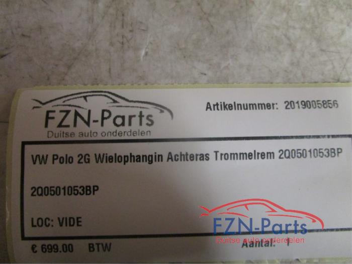 Achteras voorwielaandrijving Volkswagen Polo (22744297)