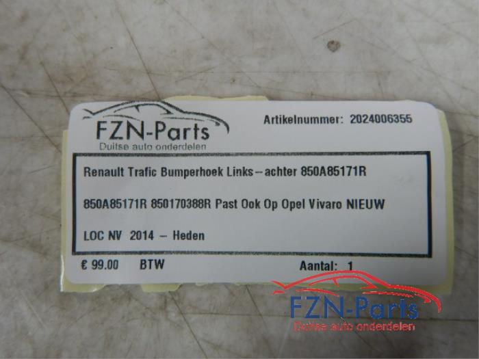 Bumperhoek links-achter Diversen (22733001)