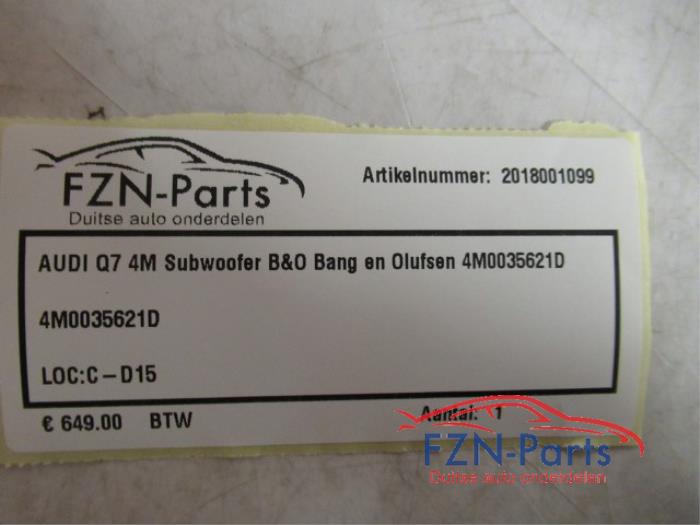 Subwoofer Audi Q7 (22745694)