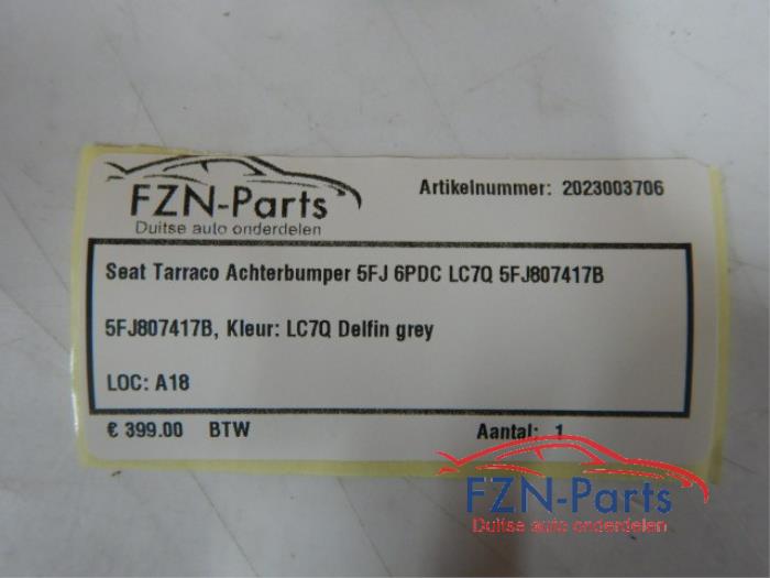 Achterbumper Seat Tarraco (22724003)