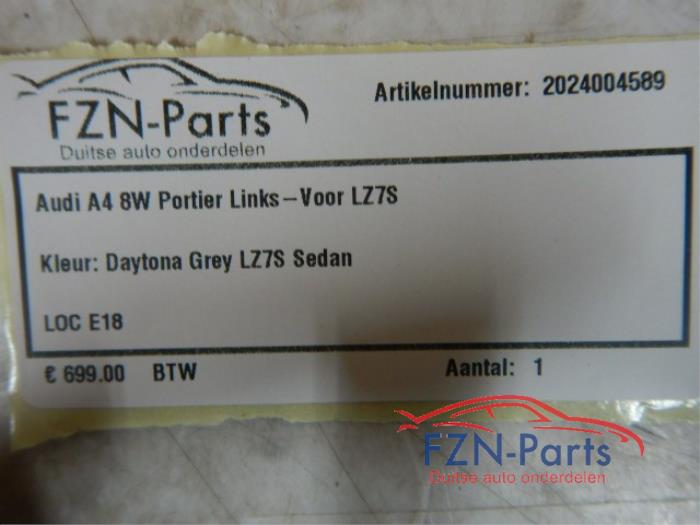 Portier 4Deurs links-voor Audi A4 (22723255)