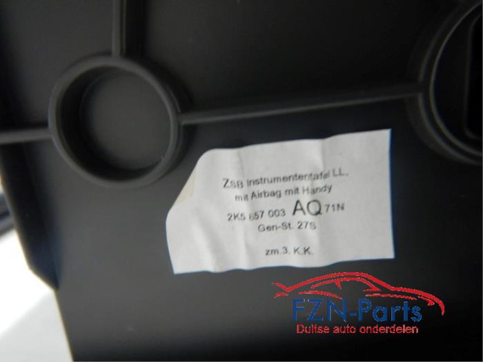 Airbag set + dashboard Volkswagen Caddy (22727694)