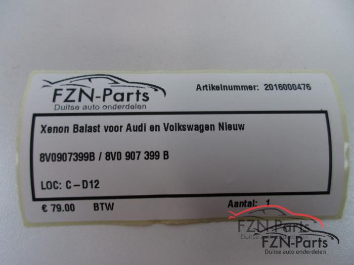 Audi A3 8V Xenon Ballast