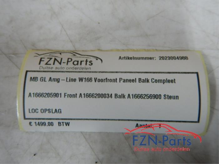 Frontpaneel Mercedes GLE (22742492)