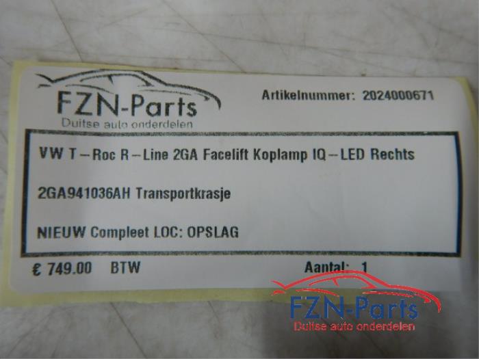 Koplamp rechts Volkswagen T-Roc (22722940)