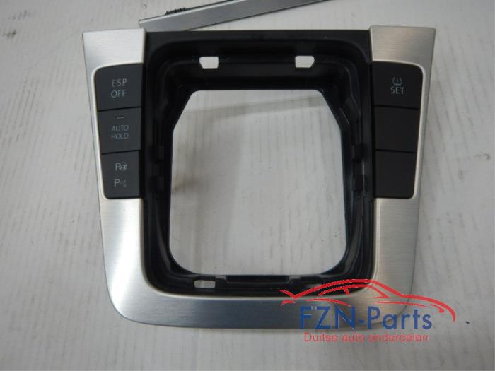 VW Passat 3C8 Inleg Dashboard Grijs Aluminium Look