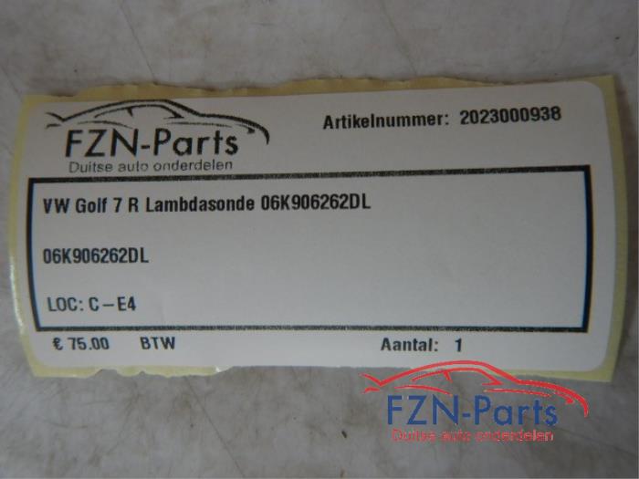 VW Golf 7 R Lambdasonde