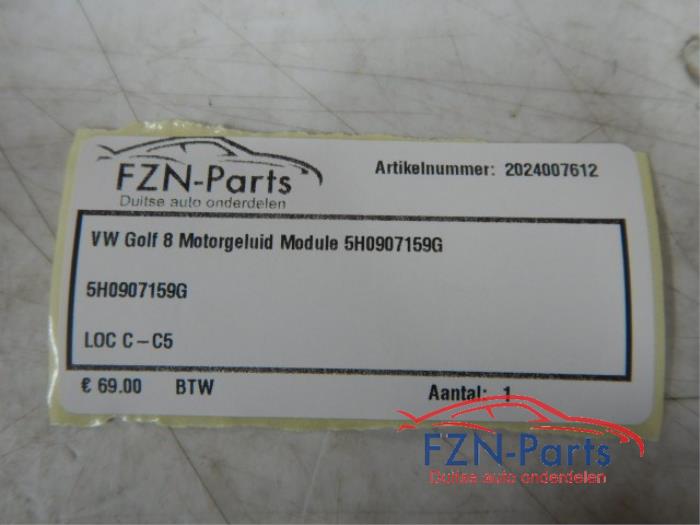 VW Golf 8 Motorgeluid Module