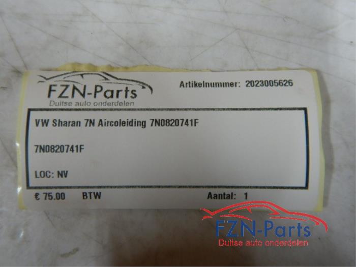 VW Sharan 7N Aircoleiding