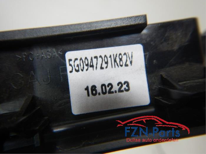 VW Golf 7 Binnenverlichting LED leeslampjes achterzijde zwart