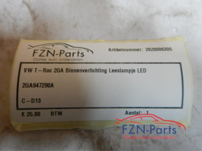 VW T-Roc 2GA Binnenverlichting Leeslampje LED