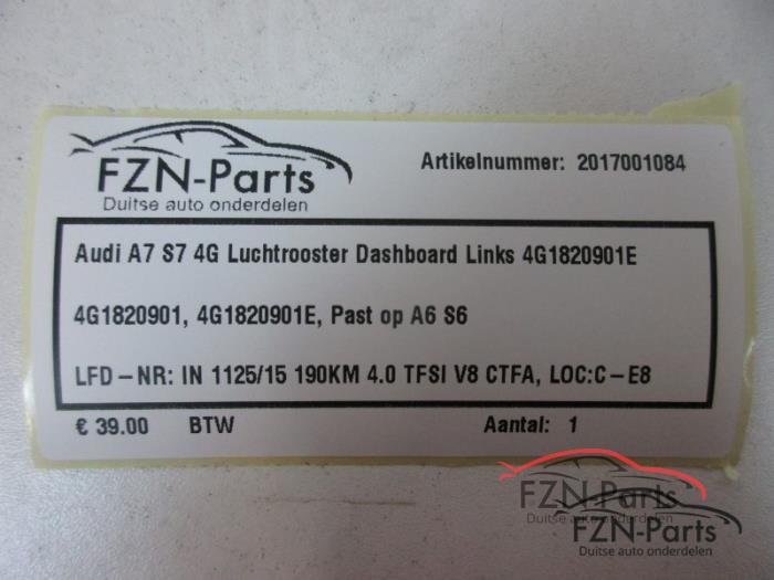 Luchtrooster Dashboard Audi A7 (22735875)