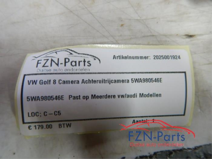 VW Golf 8 Camera Achteruitrijcamera