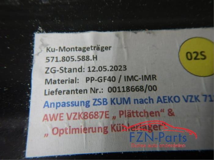 Frontdeel steun Volkswagen Tiguan (22740733)