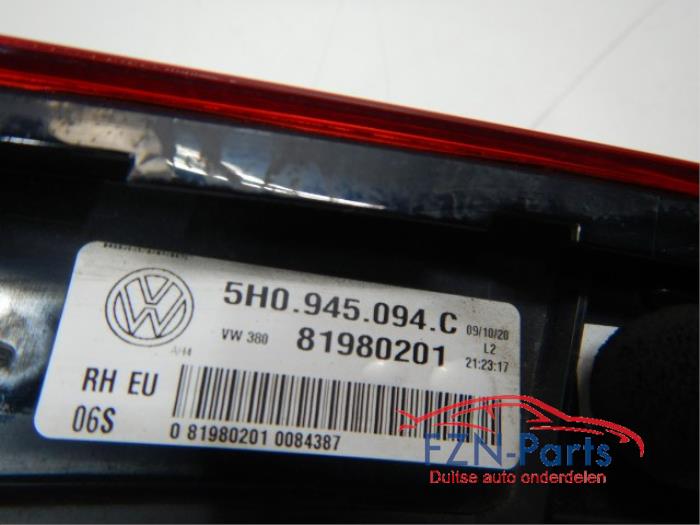 VW Golf 8 LED Achterlicht Rechts Binnen Achterklep