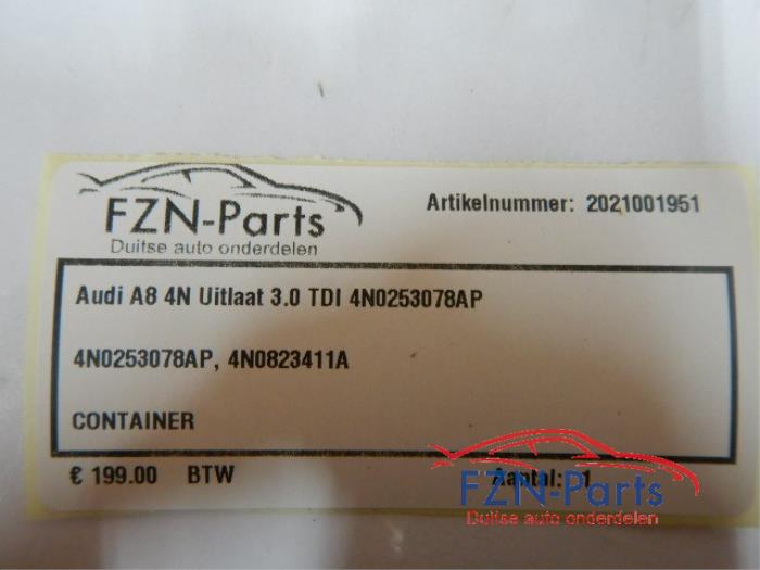 Uitlaat (compleet) Audi A8 (22741068)