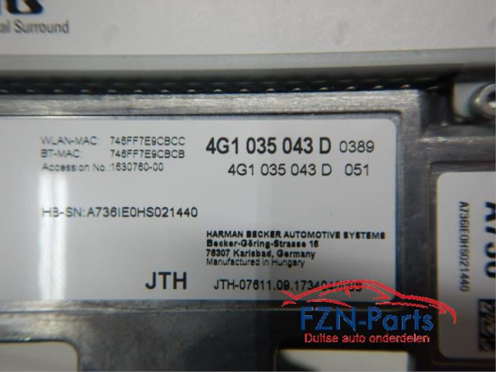 Audi A6 4G MIB-2 Multimedia Unit Main-Unit