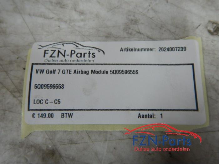 Airbag Module Volkswagen Golf (22730636)