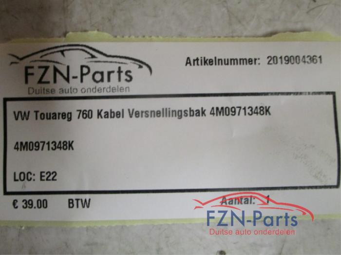 VW Touareg 760 Kabel Versnellingsbak