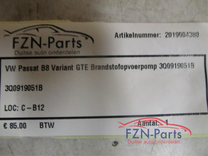 Brandstofpomp Elektrisch Volkswagen Passat (22744552)