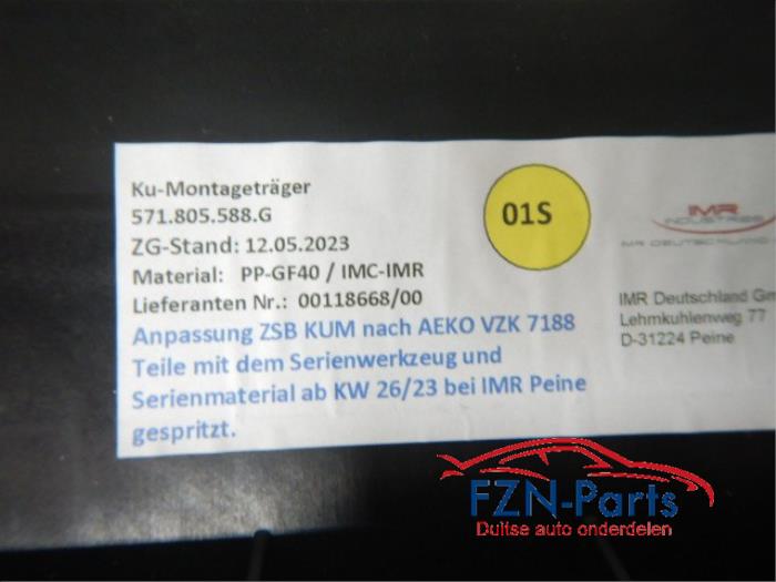 Frontdeel steun Volkswagen Tiguan (22741468)