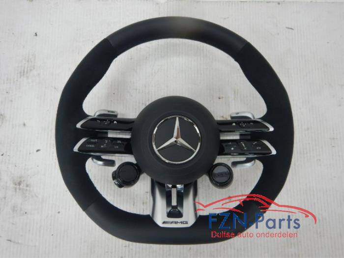 Mercedes-Benz C63 E63 W213 AMG Stuur Leer Alcantara MF+F1+ Airbag