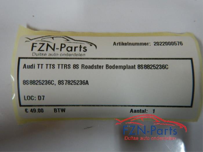Beschermplaat bodem Audi TT (22745269)