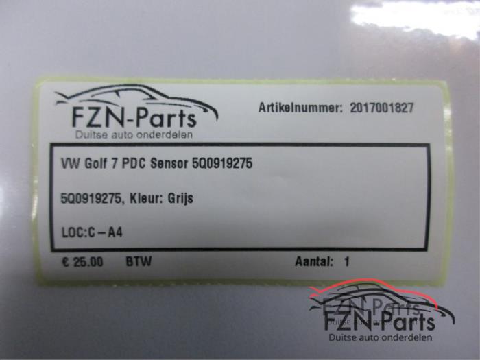 VW Golf 7 PDC Sensor
