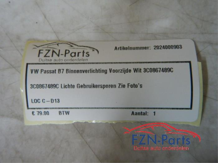Binnenverlichting voor Volkswagen Passat (22743021)