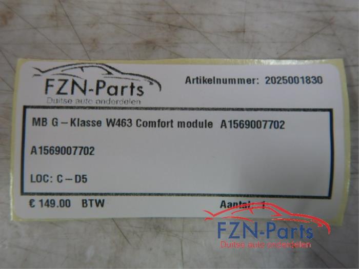 Comfort Module Mercedes G-Klasse (22733369)
