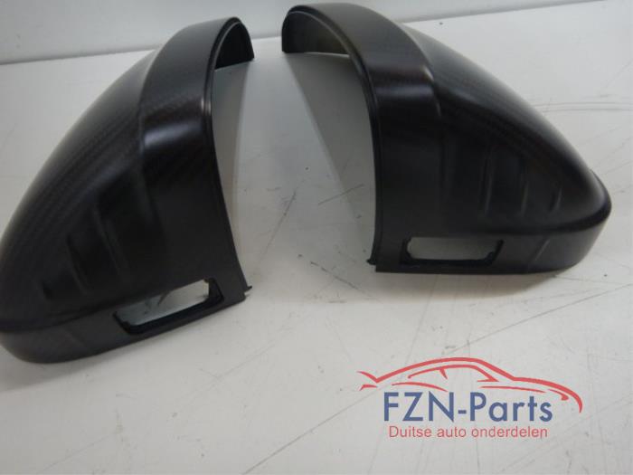 Audi RS4 8W Mat Carbon Spiegelkappen L+R Side-Assist