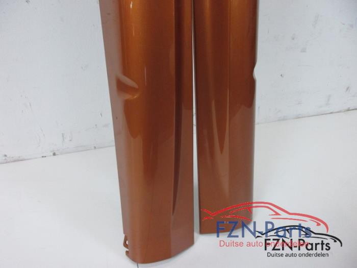 VW Golf 6 R20 Sideskirts R-Line Set L+R Honey Orange