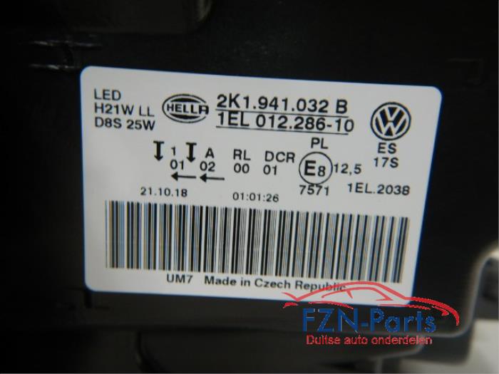 Koplamp rechts Volkswagen Caddy (22722975)