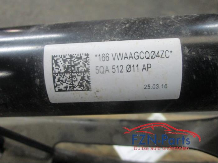 Achteras voorwielaandrijving Volkswagen Touran (22744334)