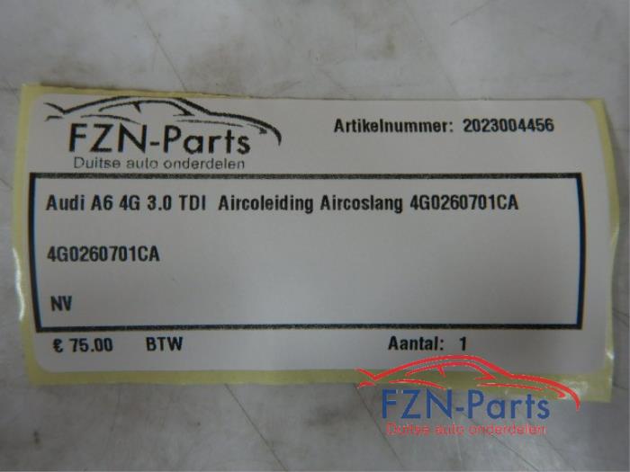 Audi A6 4G 3.0 TDI Aircoleiding Aircoslang