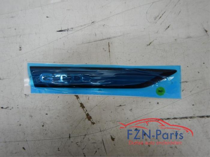 VW Golf 8 GTD Embleem Sticker Logo Zijscherm Rechts