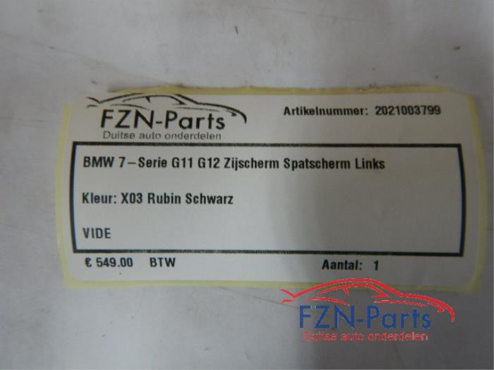 Scherm links-voor BMW 7-Serie (22724210)